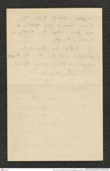 Nachlass Franz Steindachner, Brief (unvollständig) von Emil Aug. Goeldi an Franz Steindachner, Inv.Nr. 168.06, Seite 4